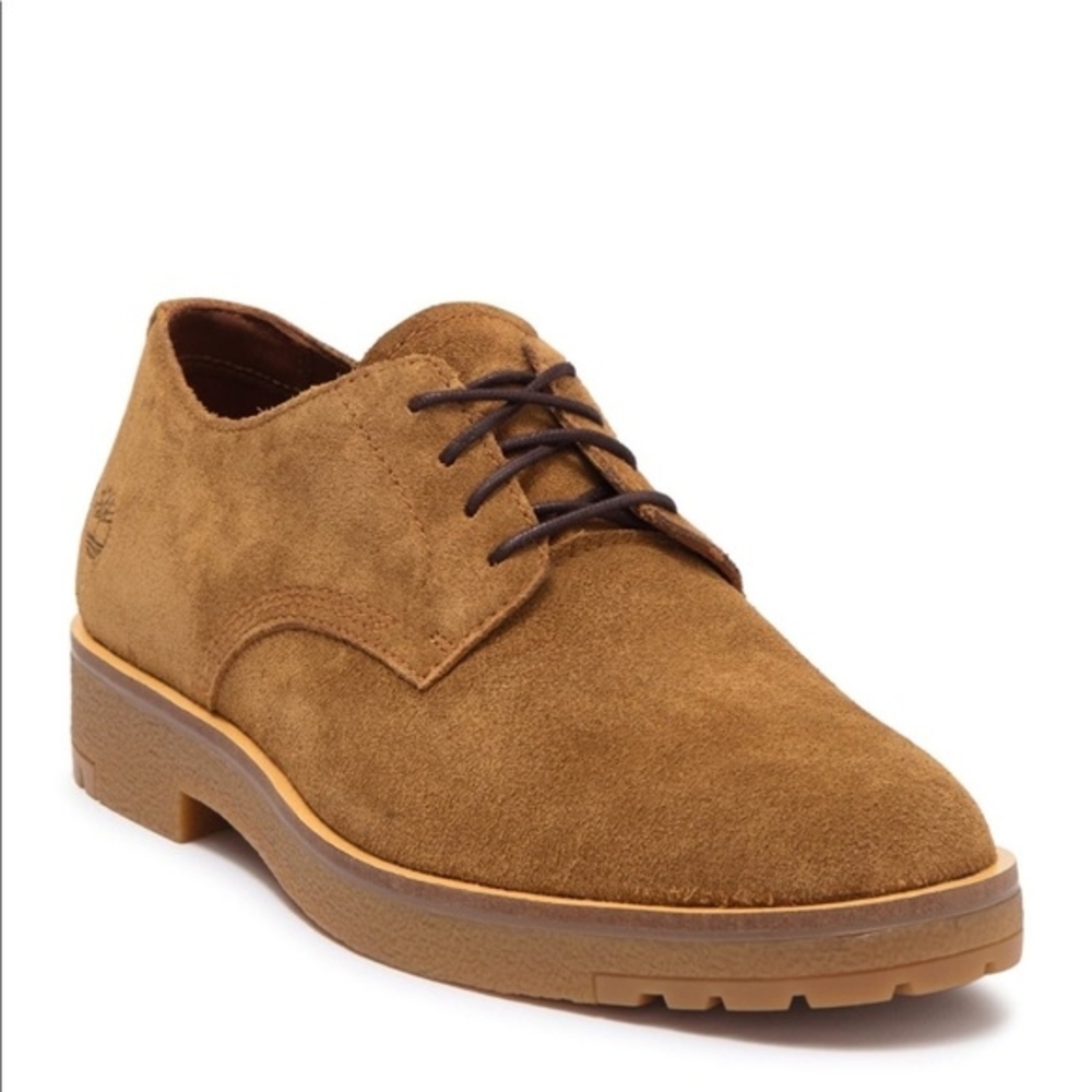 Timberland Men's Tan Leather Shoes SKU X03 - Picture 2 of 12